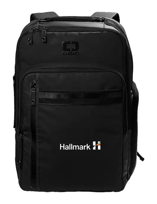 OGIO Commuter XL Black Backpack w/Hallmark Logo