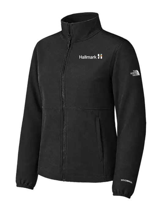 The North Face Womens Black Edge Stretch Soft Shell Jacket w/Hallmark Logo