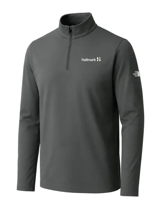 The North Face Dark Grey Ambition 1/4-Zip w/Hallmark Logo