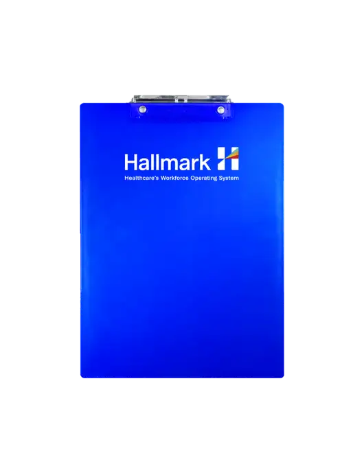 Royal Plastic Clipboard Letter Size w/Hallmark Logo
