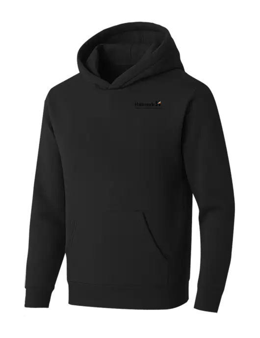 BELLA+CANVAS Black Sponge Fleece Pullover Hoodie w/Hallmark Logo