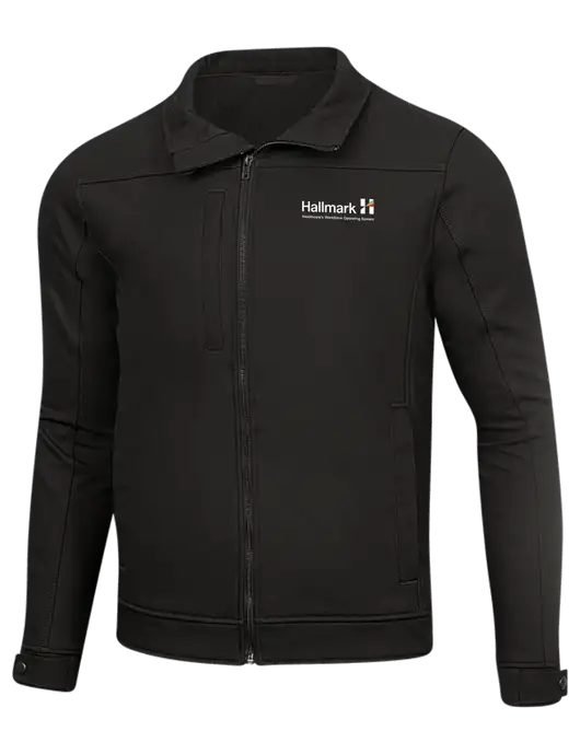 Cornerstone Black Duck Bonded Soft Shell Jacket w/Hallmark Logo