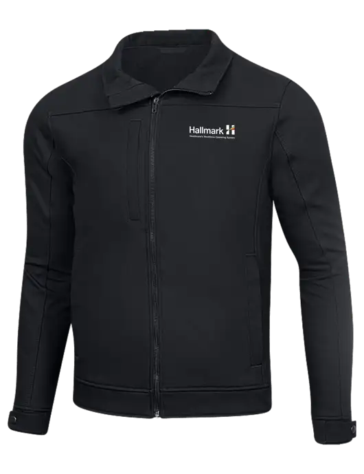 Cornerstone Charcoal Duck Bonded Soft Shell Jacket w/Hallmark Logo
