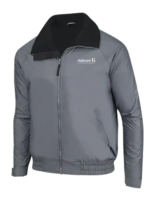 Dark Grey/Black Classic Competitor Jacket w/Hallmark Logo