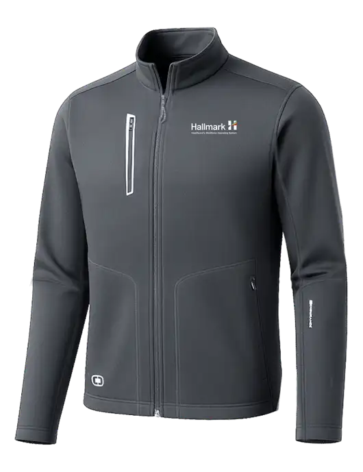 OGIO Dark Grey Endurance Fulcrum Full-Zip w/Hallmark Logo