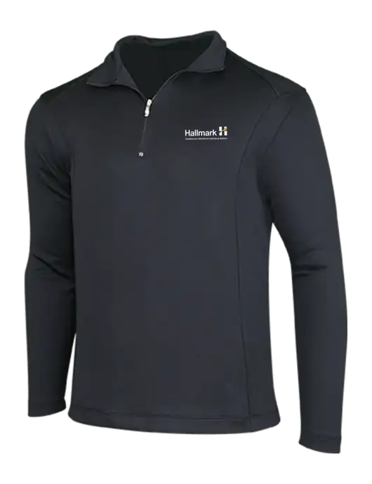 NIKE Black Sport Cover-Up w/Hallmark Logo