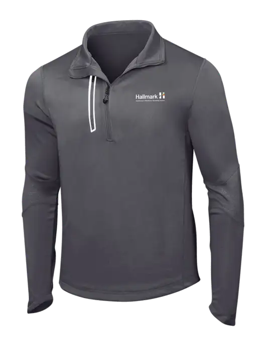 OGIO Gear Grey Endurance Fulcrum 1/4 Zip w/Hallmark Logo