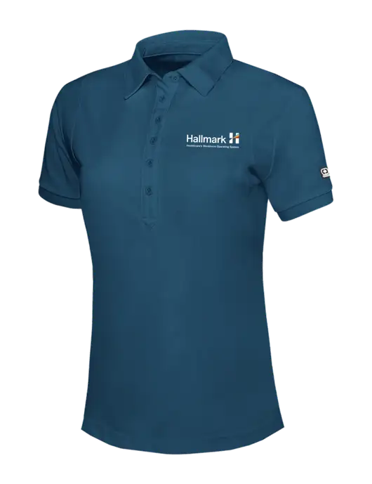 OGIO Womens Light Navy Jewel Polo w/Hallmark Logo