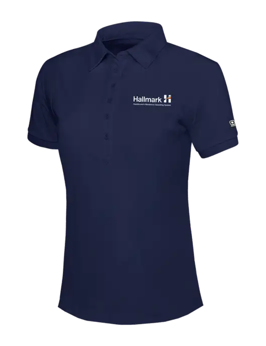 OGIO Womens Navy Jewel Polo w/Hallmark Logo