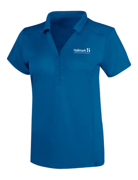 OGIO Royal Blue Womens Framework Polo w/Hallmark Logo