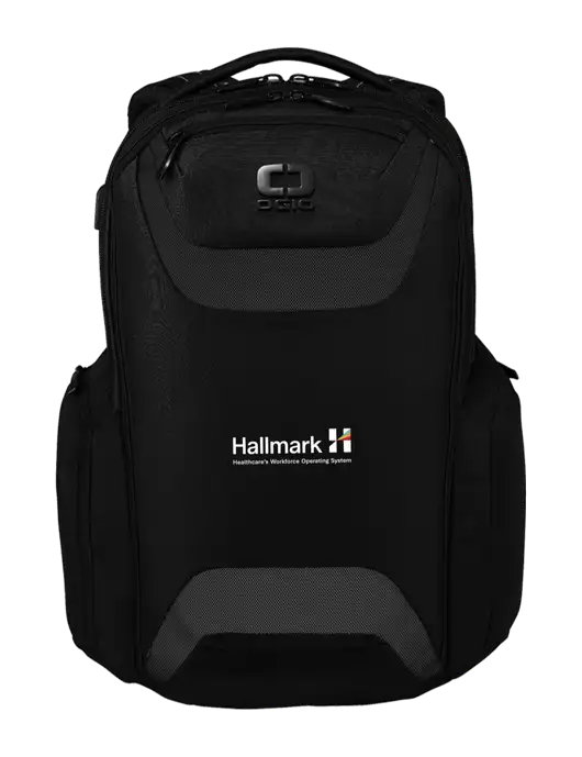 OGIO Black Charcoal Connected Pack w/Hallmark Logo