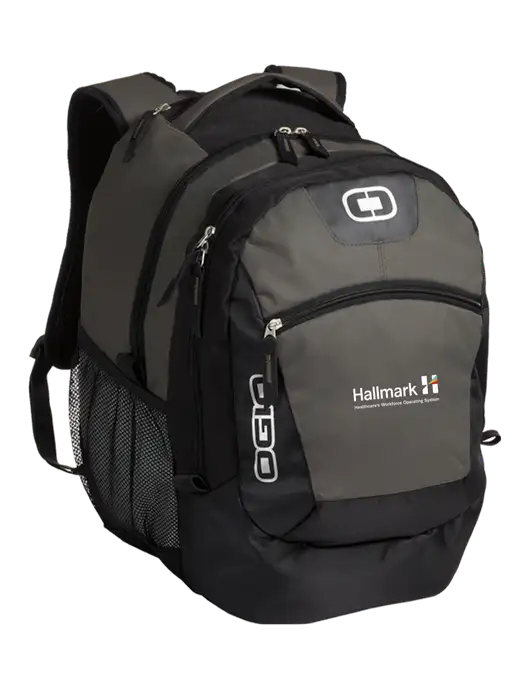 OGIO Grey Rogue Pack
 w/Hallmark Logo